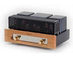 Cayin MT-12N 6P1 csöves sztereó erősítő, fa előlap