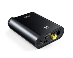 FiiO K3 DAC+AMP Asztali fejhallgató erősítő D/A konverterrel, fekete