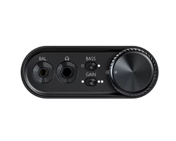 FiiO K3 DAC+AMP Asztali fejhallgató erősítő D/A konverterrel, fekete