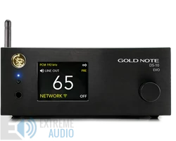 Gold Note DS-10 EVO streaming DAC (bemutató darab) + Gold Note PSU-10 EVO külső tápegység