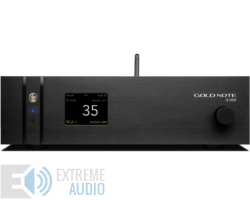 Kép 3/8 - Gold Note IS-1000 MKII Deluxe hálózati lejátszó, erősítő, fekete (bemutató darab)