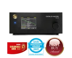 Gold Note PH-10 phono előerősítő, fekete