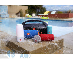 Kép 6/9 - JBL BoomBox vízálló hordozható Bluetooth hangszóró, fekete