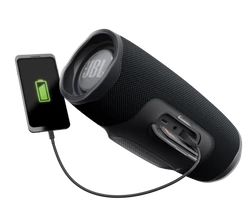 JBL Charge 4 vízálló hordozható Bluetooth hangszóró (Midnight Black) fekete