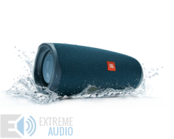 Kép 2/9 - JBL Charge 4 vízálló hordozható Bluetooth hangszóró (Ocean Blue) kék