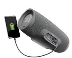 JBL Charge 4 vízálló hordozható Bluetooth hangszóró (Dark Gray) szürke (bemutató darab) JBL Charge 4 vízálló hordozható Bluetooth hangszóró (Dark Gray) szürke (bemutató darab)