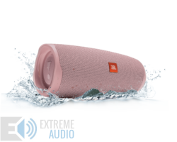 Kép 1/8 - JBL Charge 4 vízálló hordozható Bluetooth hangszóró (Dusty Pink) pink