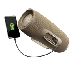 JBL Charge 4 vízálló hordozható Bluetooth hangszóró (Desert Sand) homokszín (bemutató darab) JBL Charge 4 vízálló hordozható Bluetooth hangszóró (Desert Sand) homokszín (bemutató darab)