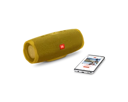 JBL Charge 4 vízálló hordozható Bluetooth hangszóró (Mustard Yellow) sárga