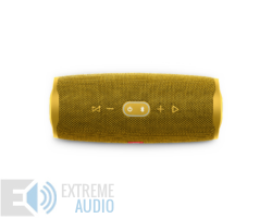 Kép 4/7 - JBL Charge 4 vízálló hordozható Bluetooth hangszóró (Mustard Yellow) sárga