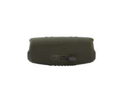 JBL Charge 5 vízálló hordozható Bluetooth hangszóró, zöld (Bemutató darab)