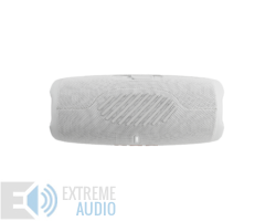 Kép 4/7 - JBL Charge 5 vízálló hordozható Bluetooth hangszóró, fehér