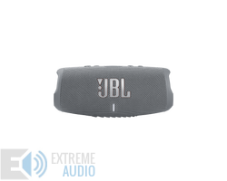 Kép 1/7 - JBL Charge 5 vízálló hordozható Bluetooth hangszóró, szürke (BEMUTATÓ DARAB)