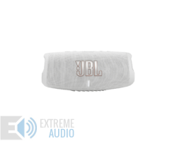 Kép 1/7 - JBL Charge 5 vízálló hordozható Bluetooth hangszóró, fehér
