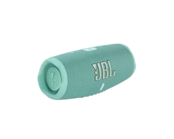 JBL Charge 5 vízálló hordozható Bluetooth hangszóró, türkiz (Bemutató darab)
