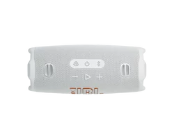 JBL CHARGE 6 vízálló hordozható Bluetooth-hangszóró, fehér