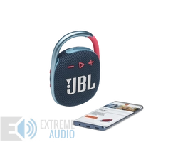 Kép 7/7 - JBL Clip 4 hordozható Bluetooth hangszóró, kék-pink