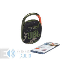 Kép 7/7 - JBL Clip 4 hordozható Bluetooth hangszóró, squad (terepmintás)