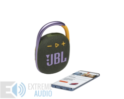 Kép 7/7 - JBL Clip 4 hordozható Bluetooth hangszóró, zöld