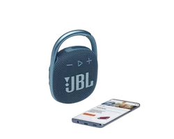 JBL Clip 4 hordozható Bluetooth hangszóró, kék
