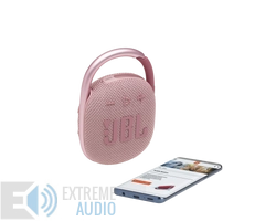 Kép 7/7 - JBL Clip 4 hordozható Bluetooth hangszóró, pink