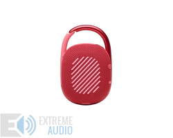 Kép 2/7 - JBL Clip 4 hordozható Bluetooth hangszóró, piros