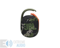 Kép 1/7 - JBL Clip 4 hordozható Bluetooth hangszóró, squad (terepmintás)