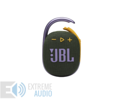 Kép 1/7 - JBL Clip 4 hordozható Bluetooth hangszóró, zöld