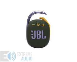 Kép 1/7 - JBL Clip 4 hordozható Bluetooth hangszóró, zöld
