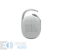 Kép 1/7 - JBL Clip 4 hordozható Bluetooth hangszóró, fehér