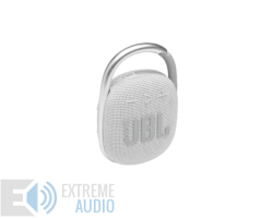 Kép 4/7 - JBL Clip 4 hordozható Bluetooth hangszóró, fehér