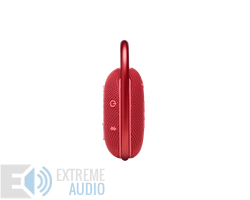 Kép 6/7 - JBL Clip 4 hordozható Bluetooth hangszóró, piros