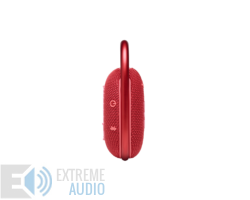 Kép 6/7 - JBL Clip 4 hordozható Bluetooth hangszóró, piros