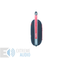 Kép 6/7 - JBL Clip 4 hordozható Bluetooth hangszóró, kék-pink