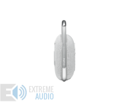 Kép 6/7 - JBL Clip 4 hordozható Bluetooth hangszóró, fehér