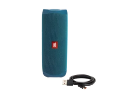 JBL Flip 5 ECO Edition bluetooth hangszóró (Ocean), kék (Bemutató darab)