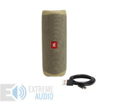Kép 3/6 - JBL Flip 5 vízálló bluetooth hangszóró (Sand), homokszín