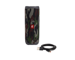 JBL Flip 5 vízálló bluetooth hangszóró (Squad), terepszín (Bemutató darab) JBL Flip 5 vízálló bluetooth hangszóró (Squad), terepszín (Bemutató darab)