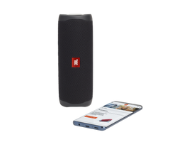 JBL Flip 5 vízálló bluetooth hangszóró (Midnight Black), fekete JBL Flip 5 vízálló bluetooth hangszóró (Midnight Black), fekete