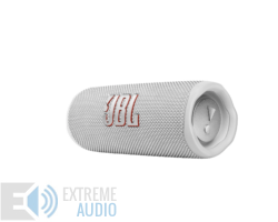 Kép 1/7 - JBL Flip 6 vízálló bluetooth hangszóró, fehér