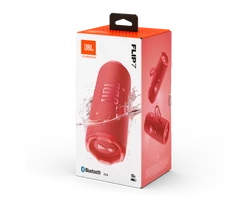JBL Flip 7 vízálló hordozható Bluetooth hangszóró, piros