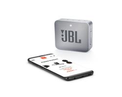 JBL GO 2 hordozható bluetooth hangszóró (Ash Grey), szürke JBL GO 2 hordozható bluetooth hangszóró (Ash Grey), szürke