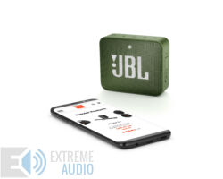 Kép 5/6 - JBL GO 2  hordozható bluetooth hangszóró (Moss Green), zöld