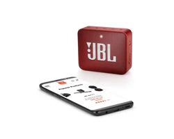 JBL GO 2  hordozható bluetooth hangszóró (Ruby Red), vörös