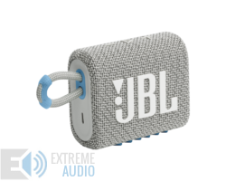 Kép 2/12 - JBL GO 3 ECO hordozható bluetooth hangszóró, fehér