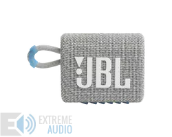 Kép 8/12 - JBL GO 3 ECO hordozható bluetooth hangszóró, fehér