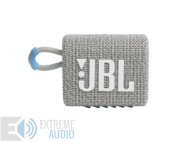 Kép 8/12 - JBL GO 3 ECO hordozható bluetooth hangszóró, fehér