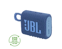 JBL GO 3  ECO hordozható bluetooth hangszóró, kék