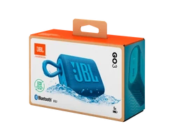 JBL GO 3  ECO hordozható bluetooth hangszóró, kék