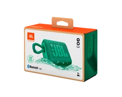 JBL GO 3  ECO hordozható bluetooth hangszóró, zöld